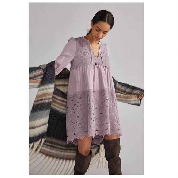 Embroidered Lace Tunic Dress
Anthropologie - Picture 3 of 9